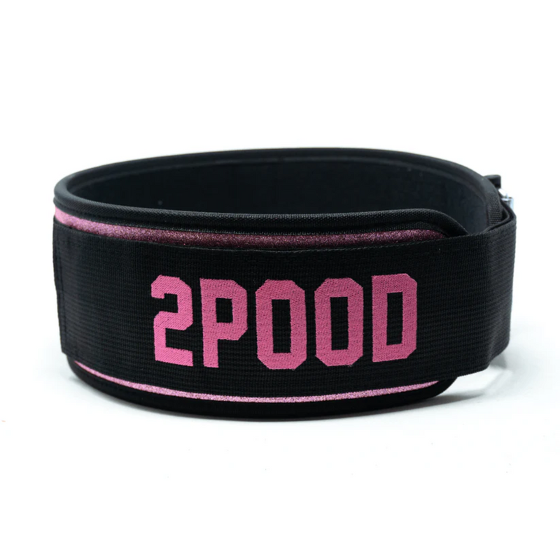 2POOD Bubblegum 4" Weightlifting Belt-Nostovyö-2POOD-XXS-Aminopörssi