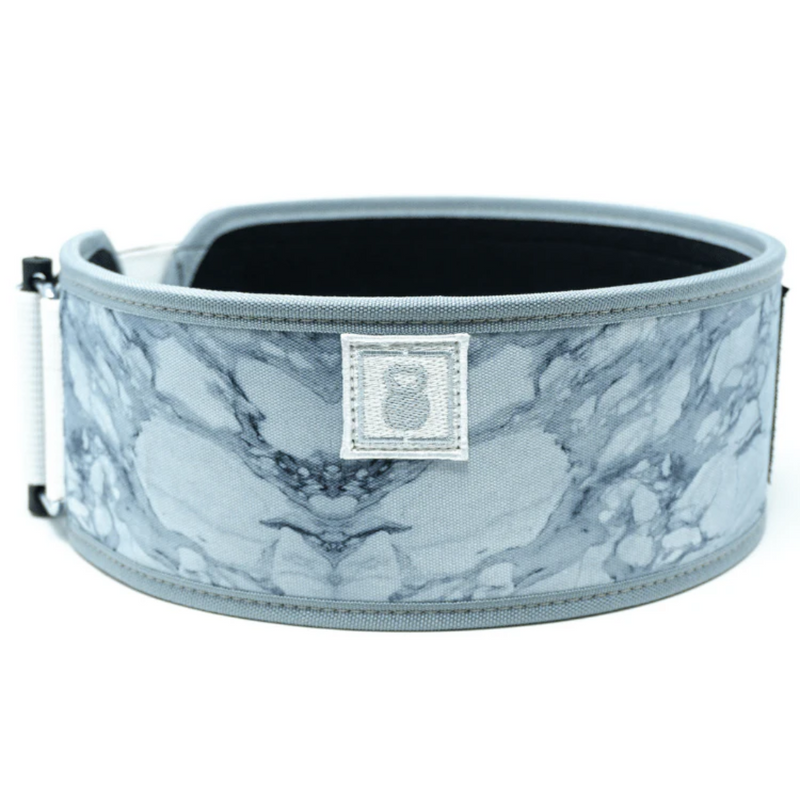 2POOD White Marble 4" Weightlifting Belt-Nostovyö-2POOD-XS-Aminopörssi