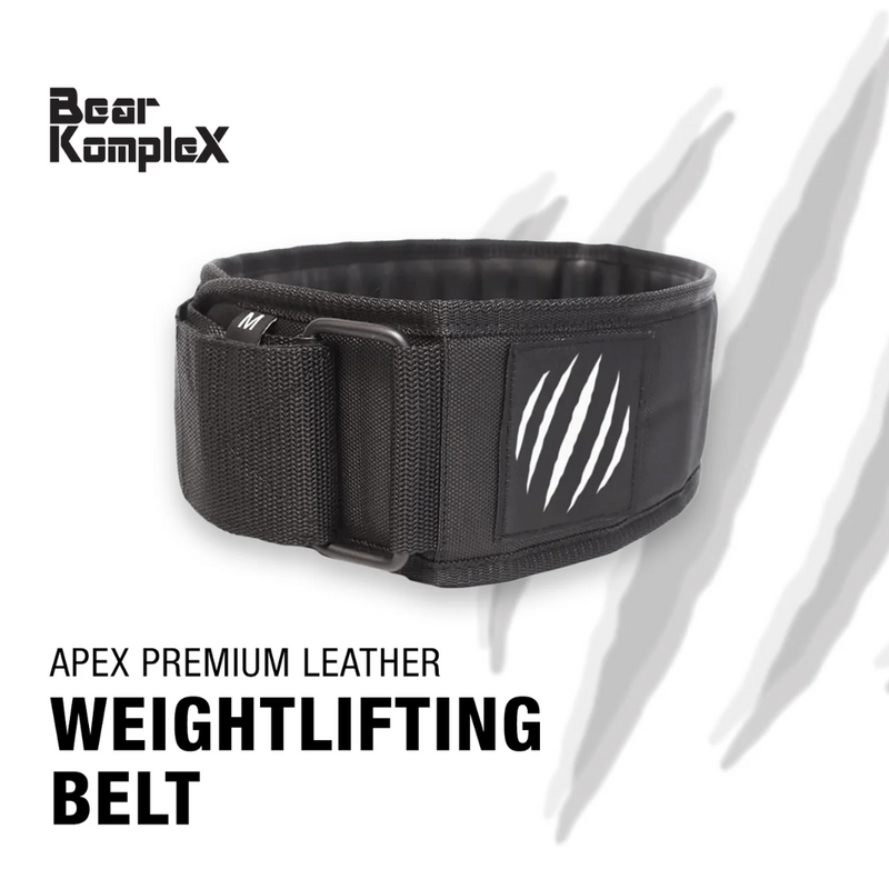 Bear KompleX "APEX" Premium Leather Weight Lifting Belt-Nostovyö-Bear Komplex-XS-Aminopörssi