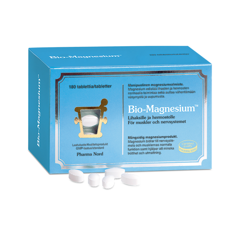 Bio-Magnesium™ EXTRA, 180 tabl.-Magnesium-Pharma Nord-Aminopörssi