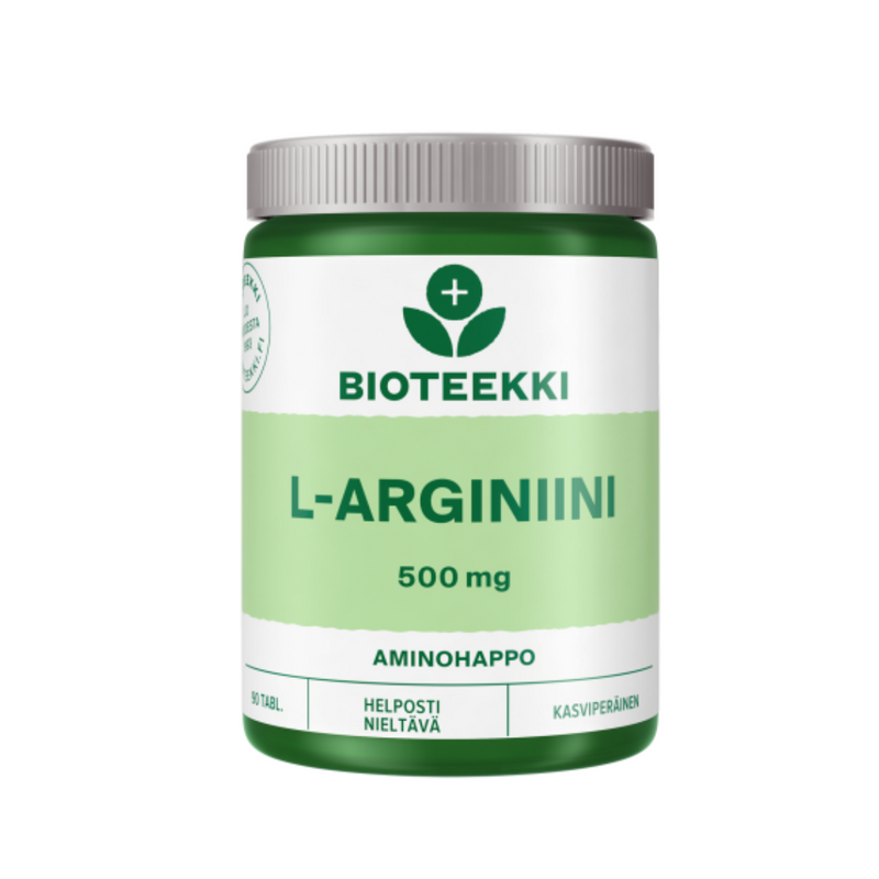 L-Arginiini, 90 tabl-L-Arginiini-Bioteekki-Aminopörssi