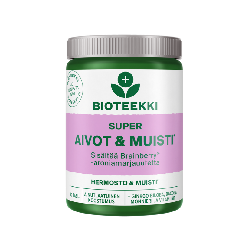 Super Aivot & Muisti 30 tabl.-Muisti-Bioteekki-Aminopörssi