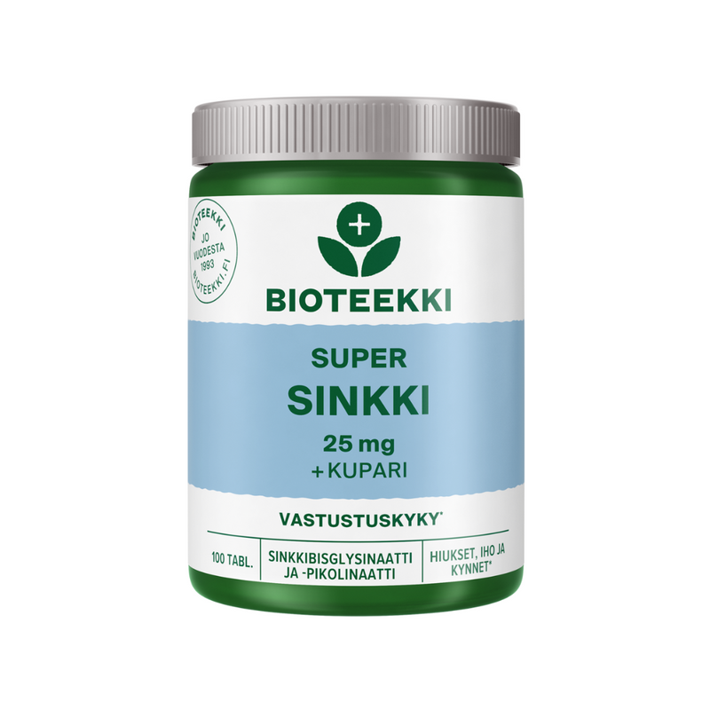 Super Sinkki 100 tabl-Sinkki-Bioteekki-Aminopörssi