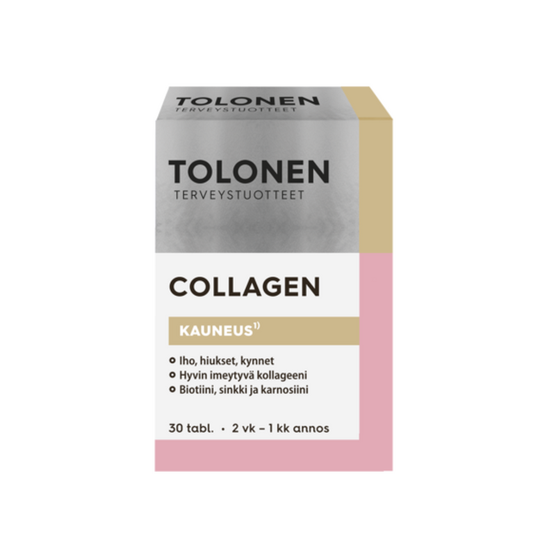 Tolonen Collagen, 30 kaps.-Kollageeni-Tri Tolonen-Aminopörssi