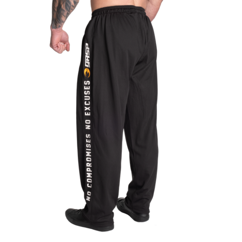 GASP Core Mesh pant black-Miesten housut-GASP-S-Aminopörssi