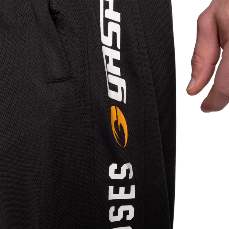 GASP Core Mesh pant black-Miesten housut-GASP-S-Aminopörssi