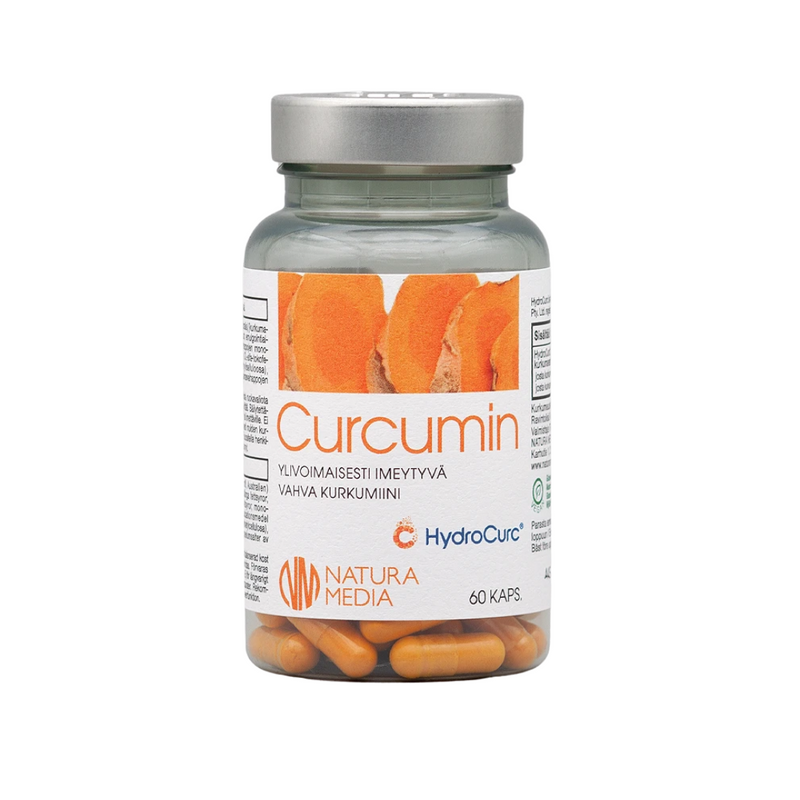 Curcumin, 60 kaps.-Kurkumiini-Natura Media-Aminopörssi