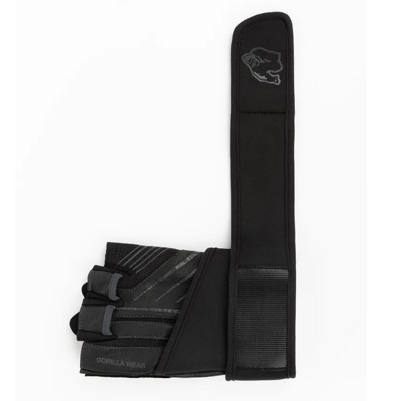 Dallas Wrist Wrap Gloves 2.0, black/gray-Treenihanska-Gorilla Wear-M-Aminopörssi