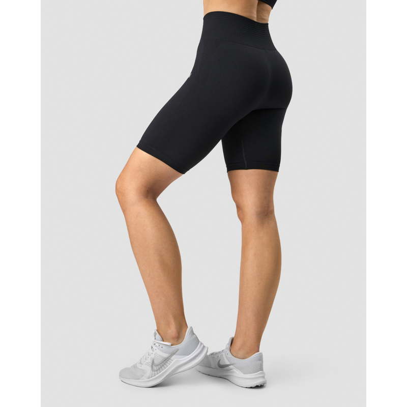 Define Seamless Pocket Biker Shorts Black-Naisten shortsit-ICANIWILL-XS-Aminopörssi