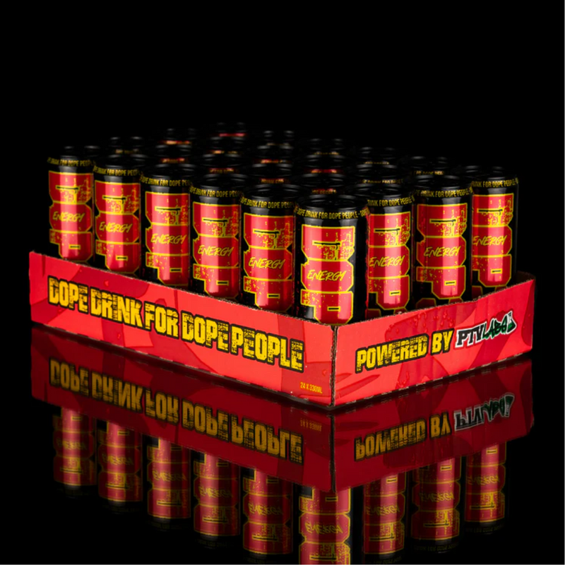 DOP3 Energy Drink (24 kpl)-Energiajuoma-PTVLABS-Watermelon-Mango-Aminopörssi