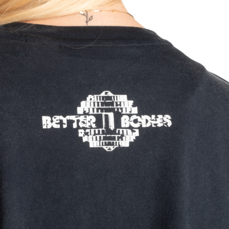 Eighty 2 Tee Black / White-Naisten lyhythihaiset ja topit-Better Bodies-S-Aminopörssi