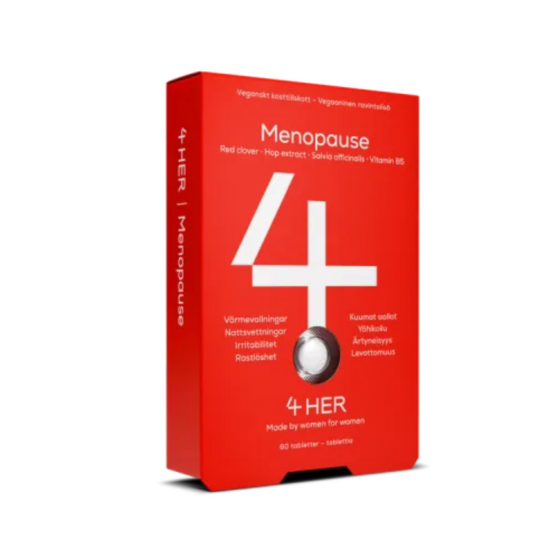 Menopause, 60 tabl.-Erityisesti naisille-4HIM 4HER-Aminopörssi