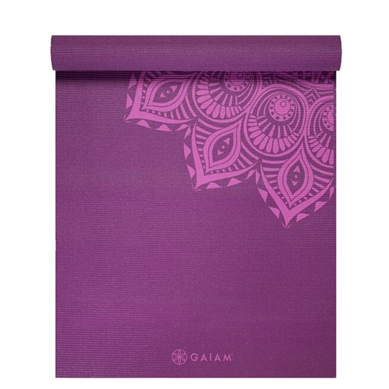 GAIAM Joogamatto Purple Mandala 6 mm-Joogamatto-GAIAM-Aminopörssi