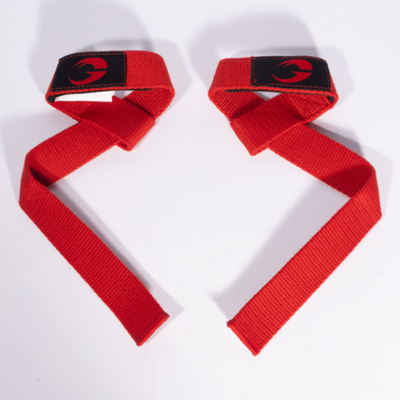 GASP Classic Lifting Straps red-Vetoremmi-GASP-Aminopörssi