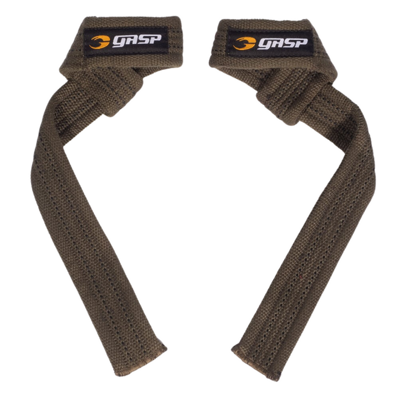 GASP Lifting Straps, Green/Black-Vetoremmi-GASP-Aminopörssi