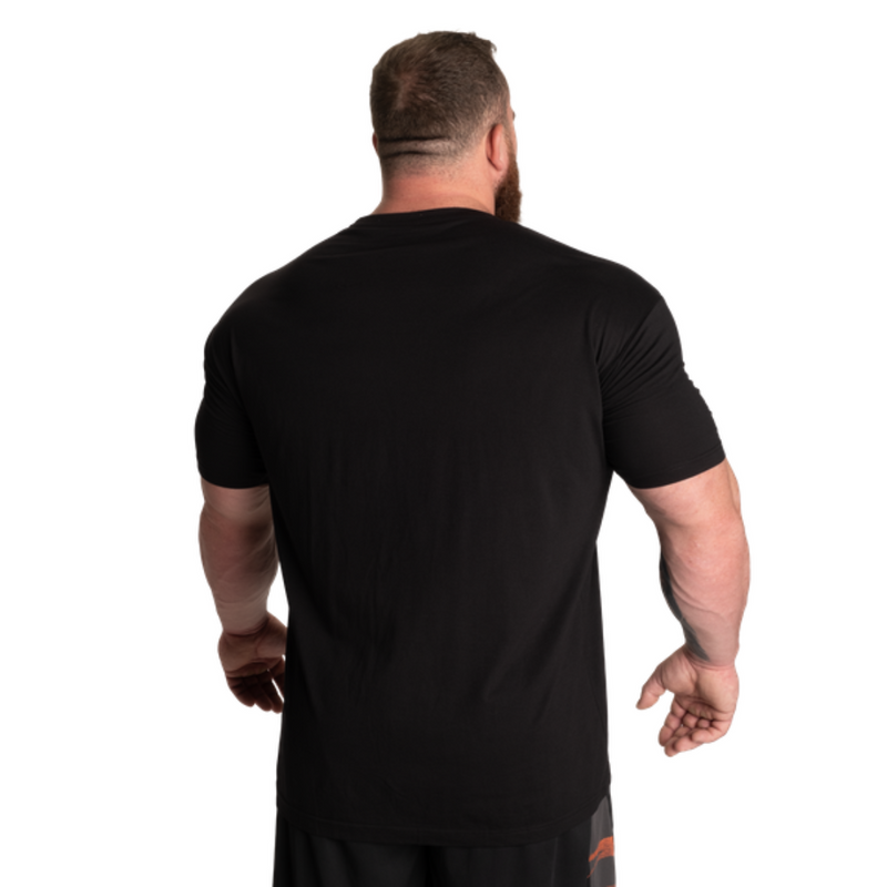 Legacy Gym Tee, Black / Flame-Miesten T-paita-GASP-M-Aminopörssi