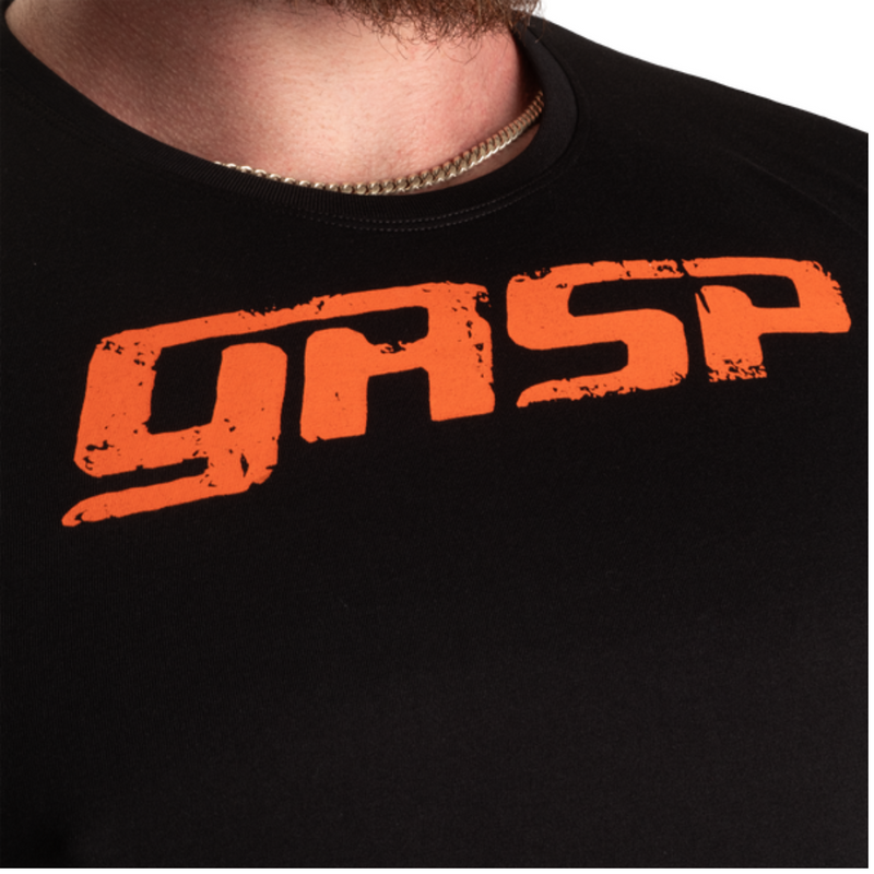 Legacy Gym Tee, Black / Flame-Miesten T-paita-GASP-M-Aminopörssi