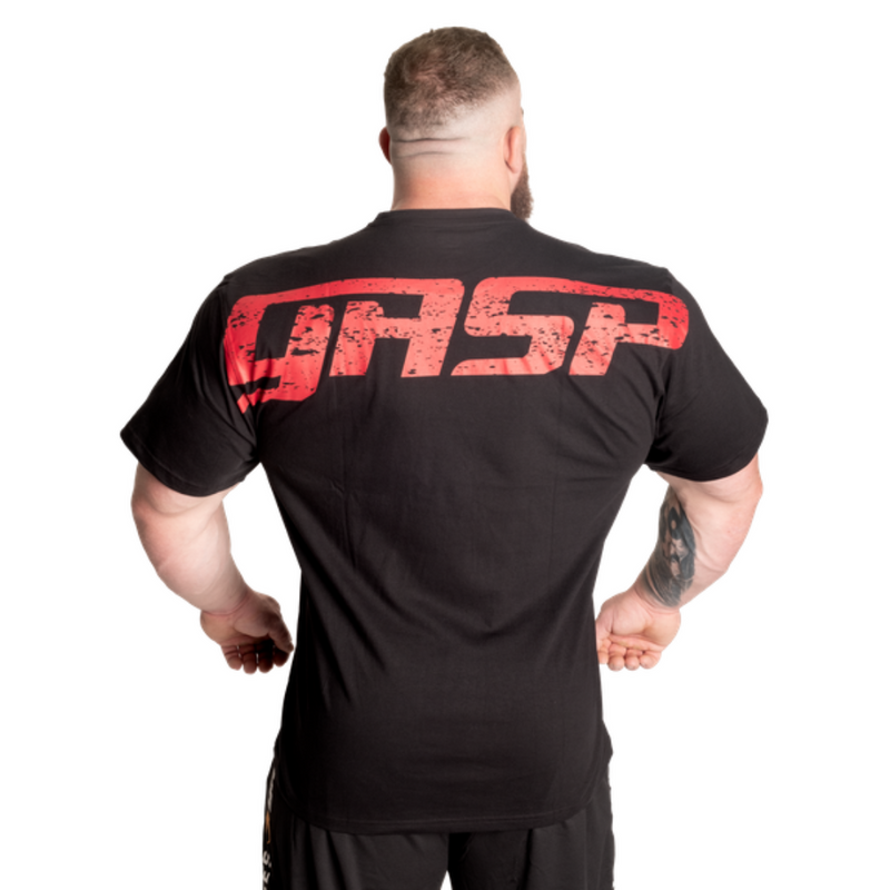 Original tee, black /red-Miesten T-paita-GASP-S-Aminopörssi