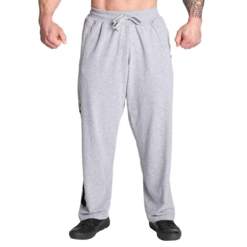 GASP Sweatpants, Gray Melange-Miesten housut-GASP-M-Aminopörssi