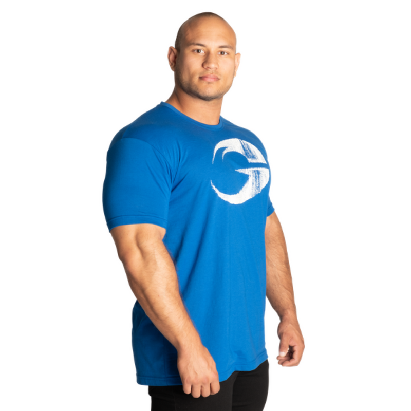 Cadet Tee Cobalt Blue-Miesten T-paita-GASP-M-Aminopörssi