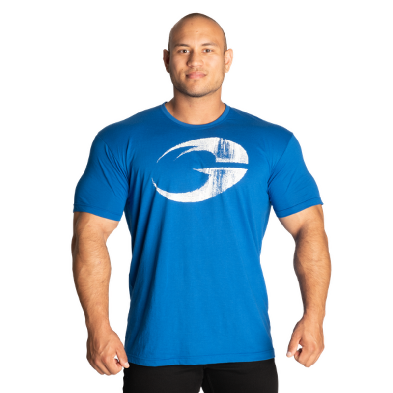 Cadet Tee Cobalt Blue-Miesten T-paita-GASP-M-Aminopörssi