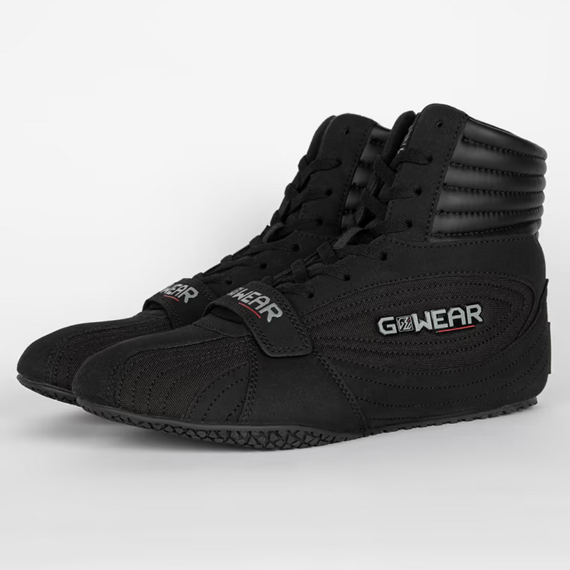 Gwear Performance High Tops Black-Miesten kengät-Gorilla Wear-42-Aminopörssi