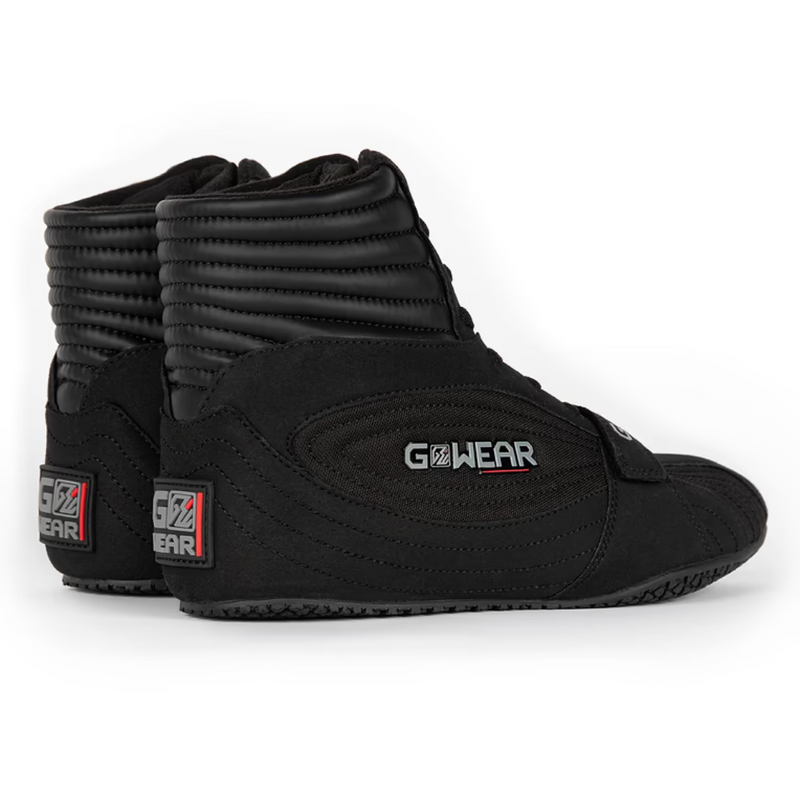 Gwear Performance High Tops Black-Miesten kengät-Gorilla Wear-42-Aminopörssi