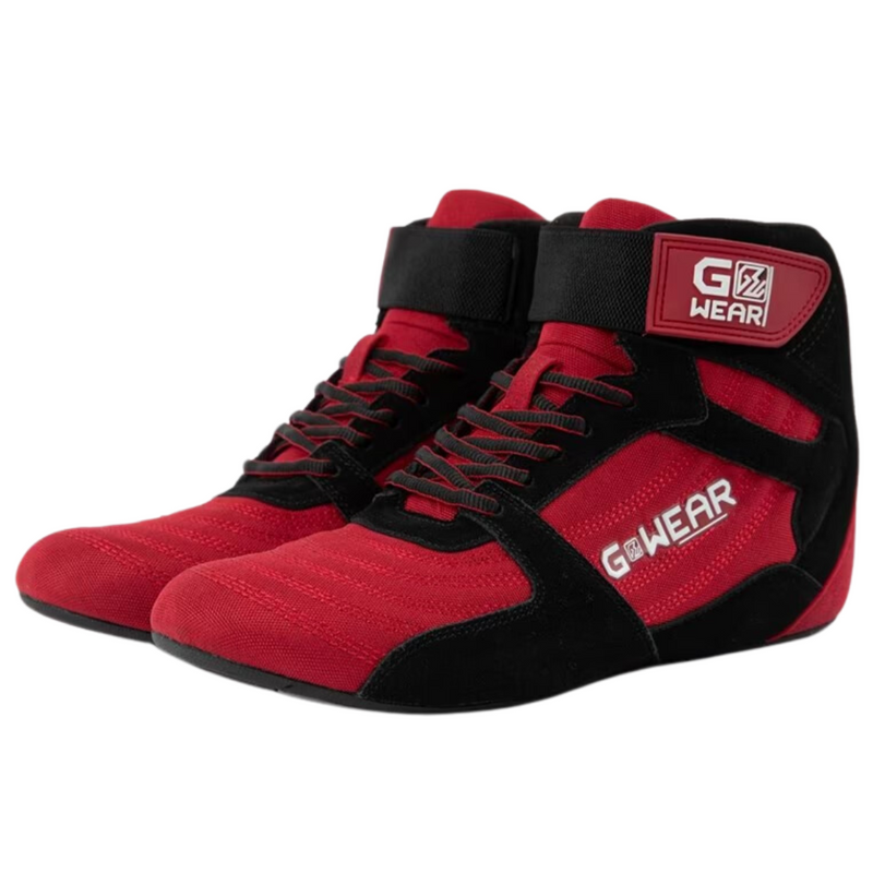 Pro High Tops - Red/Black-Miesten kengät-Gorilla Wear-41-Aminopörssi