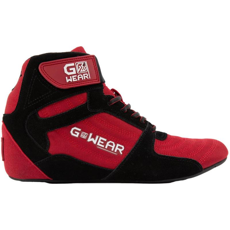 Pro High Tops - Red/Black-Miesten kengät-Gorilla Wear-41-Aminopörssi