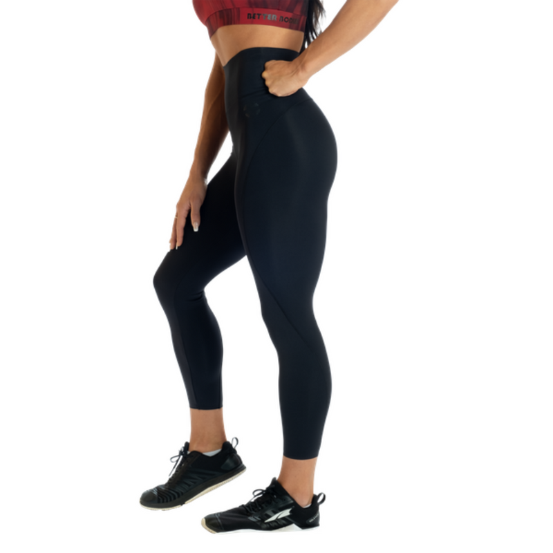 High waist leggings V2, Black-Naisten trikoot ja leggingsit-Better Bodies-XS-Aminopörssi