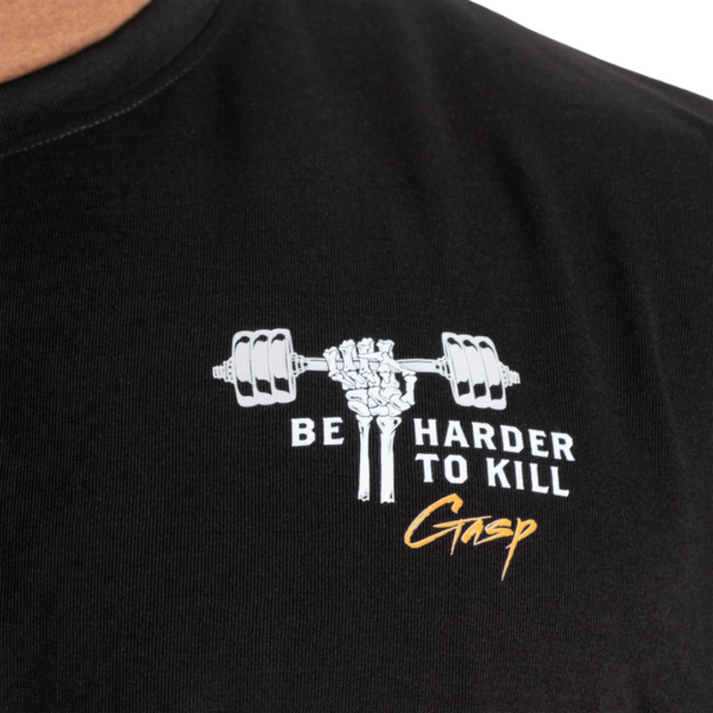 Harder to Kill Iron Tee, Black-Miesten T-paita-GASP-M-Aminopörssi