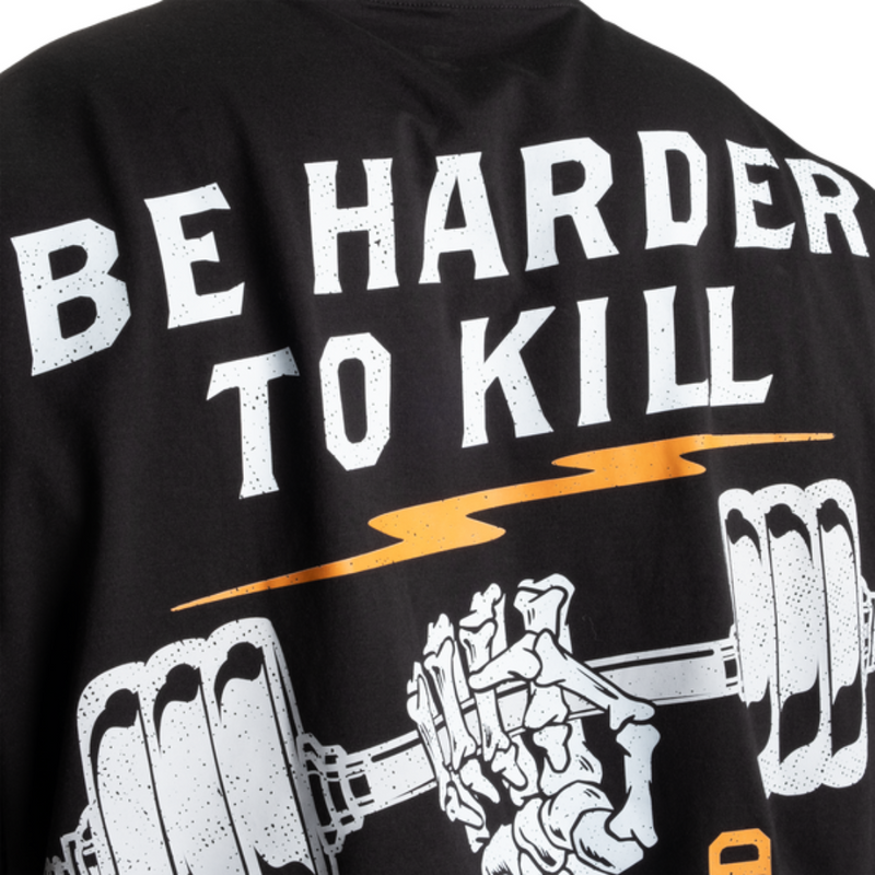 Harder to Kill Iron Tee, Black-Miesten T-paita-GASP-M-Aminopörssi