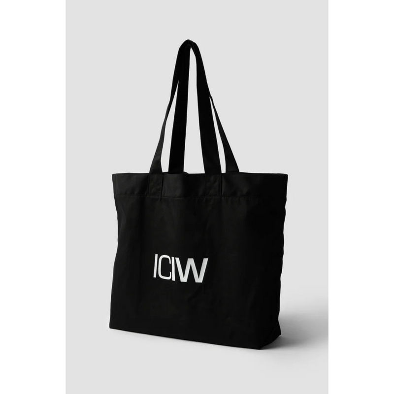 Cotton Tote Bag Black-Treenireppu-ICANIWILL-Aminopörssi