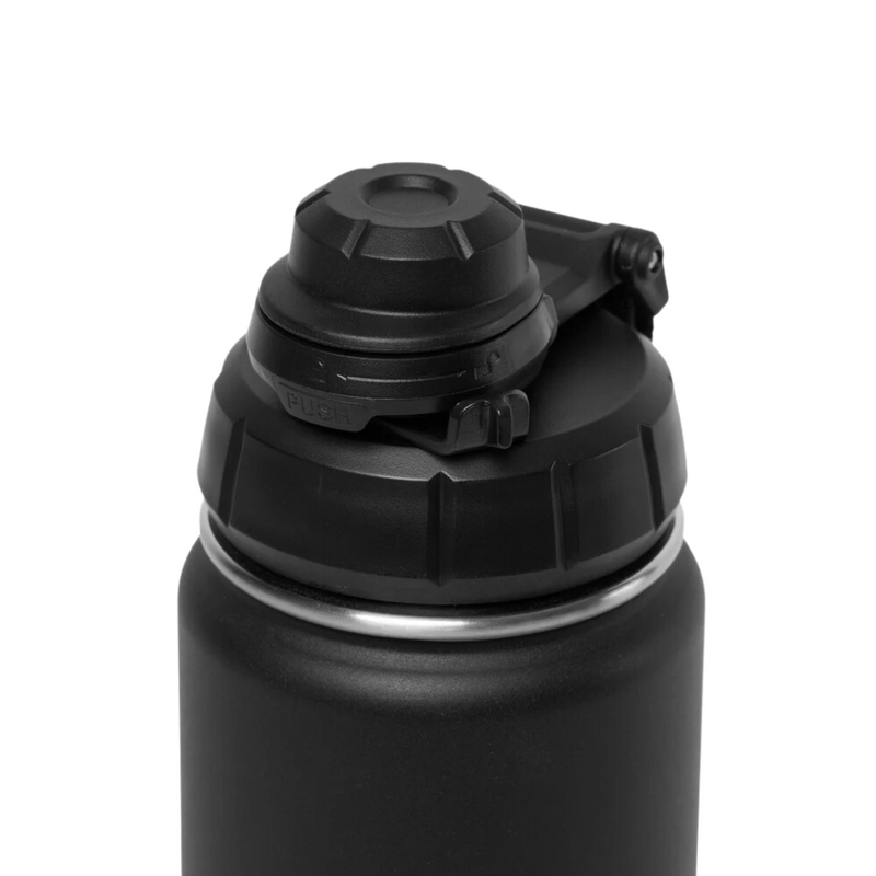 ICANIWILL Insulated Water Bottle Black 720 ml-Teräspullo-ICANIWILL-Aminopörssi