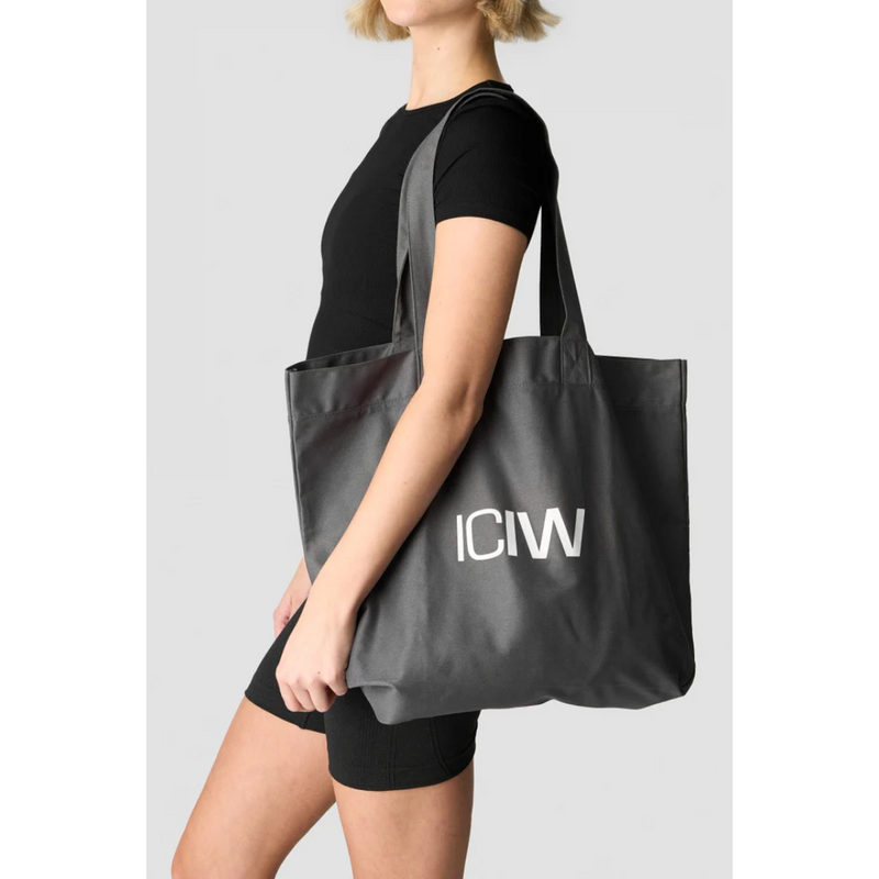 ICIW Cotton Tote Bag Gray-Treenireppu-ICANIWILL-Aminopörssi