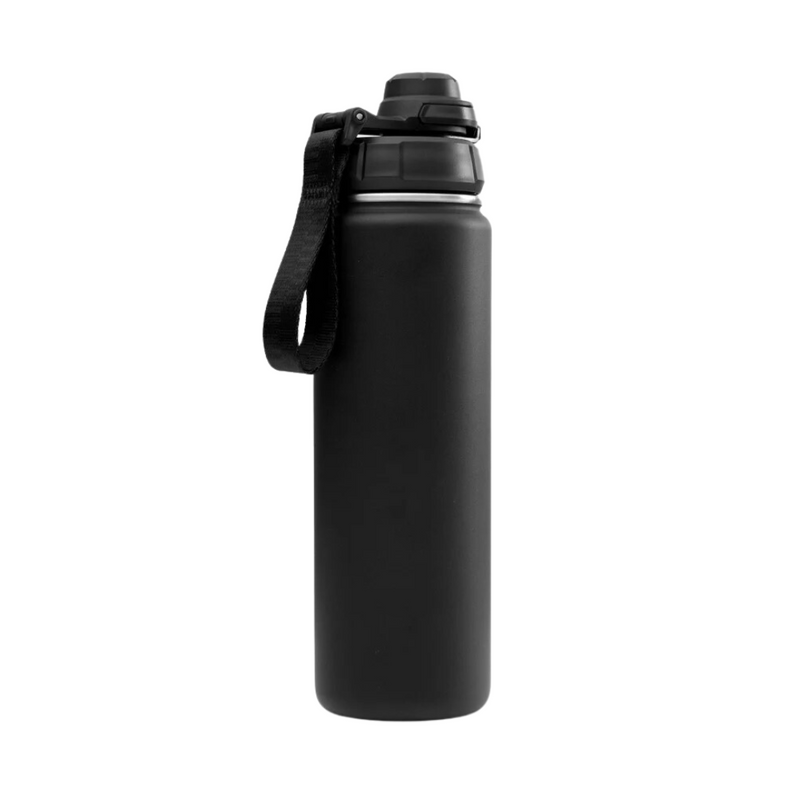 ICANIWILL Insulated Water Bottle Black 720 ml-Teräspullo-ICANIWILL-Aminopörssi