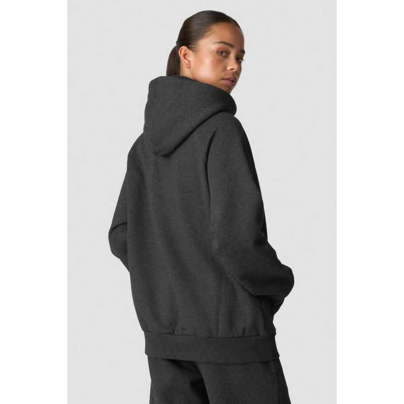 Everyday Zip Hoodie Wmn Dark Gray-Naisten pitkähihaiset ja hupparit-ICANIWILL-S-Aminopörssi