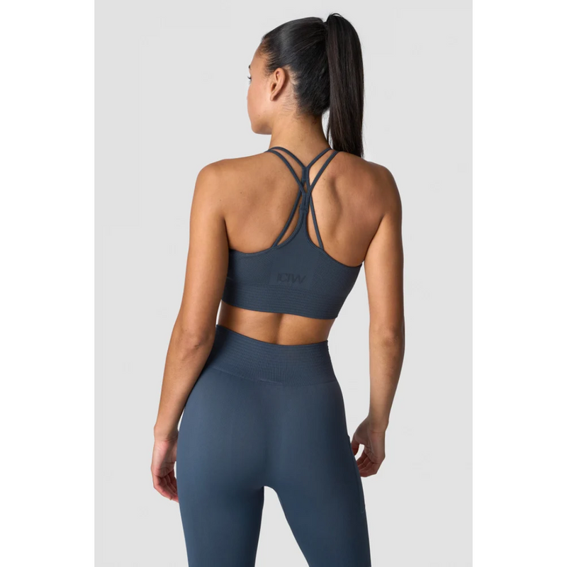 Define Seamless Sports Bra, Smokey Blue-Naisten urheiluliivit-ICANIWILL-XS-Aminopörssi