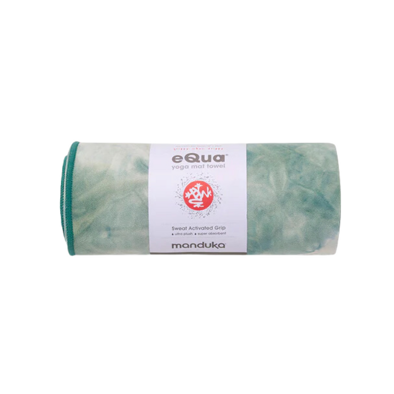 eQua® Mat Towel, Wasabi Tie Dye-Joogamattopyyhe-Manduka-Aminopörssi