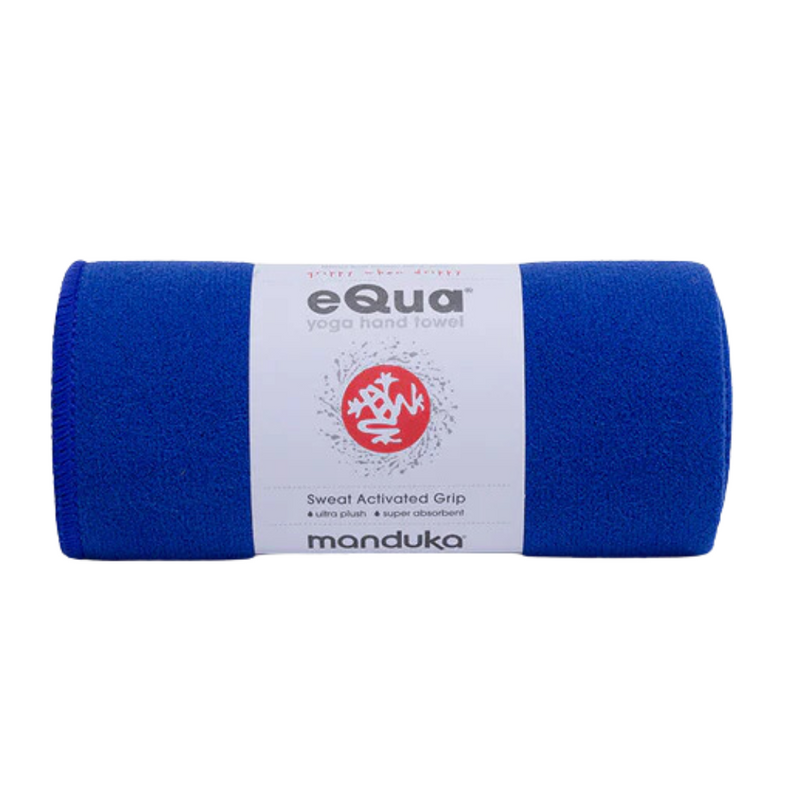 eQua Hand Towel, Blue Toad-Joogamattopyyhe-Manduka-Aminopörssi