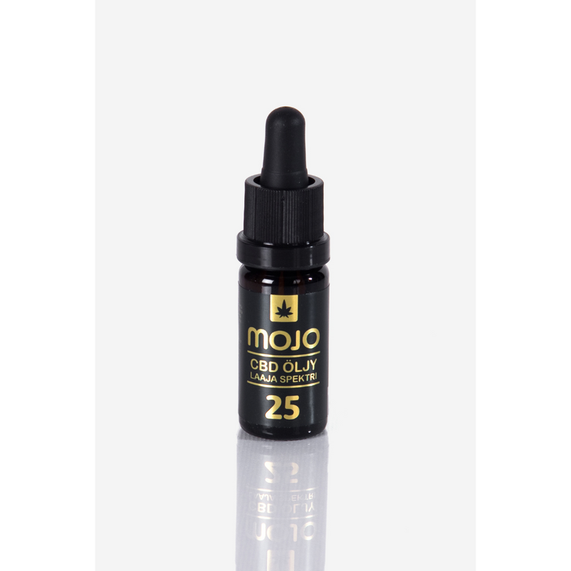 CBD oil 25% laaja spektri, 10ml-CBD-Mojo-Aminopörssi