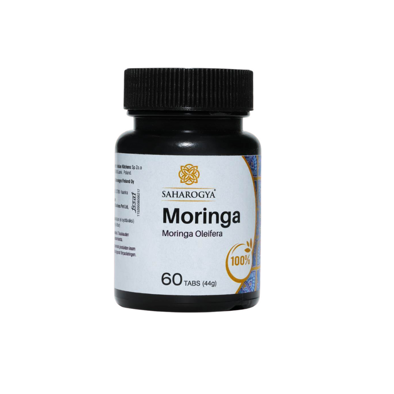 Moringa 60 tabl.-Yrttivalmiste-Saharogya-Aminopörssi