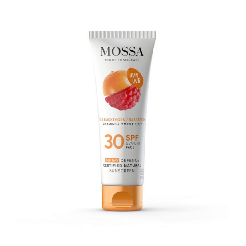 Mossa 365 Days Defence Certified Natural sunscreen 50 ml-Aurinkovoide-Mossa-Aminopörssi