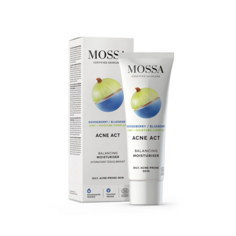 Acne Act Balancing Moisturiser, 50 ml-Kasvovoide-Mossa-Aminopörssi