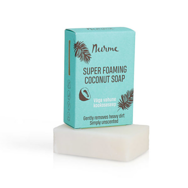 Super Foaming Coconut Soap, 100 g-Pesuaine-Nurme-Aminopörssi