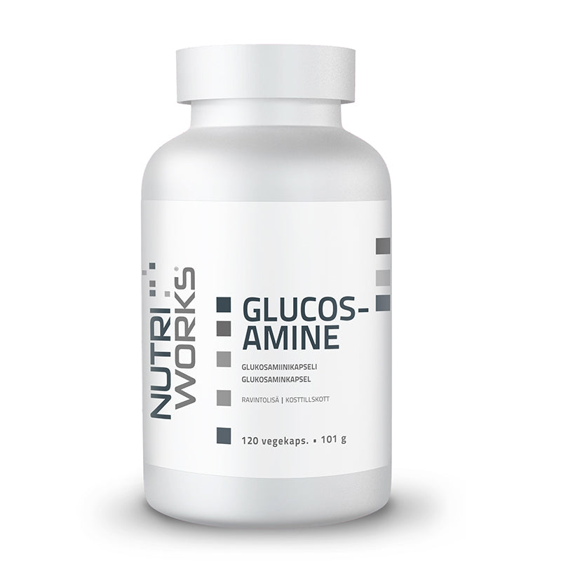 Glucosamine, 120 vegekaps.-Glukosamiini-Nutri Works-Aminopörssi