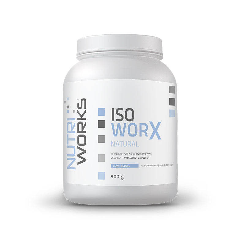 Iso worX low-lactose, 900 g-Heraisolaatti-Nutri Works-Natural-Aminopörssi