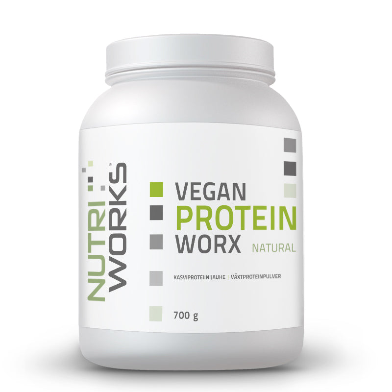 Vegan Protein worX 700 g-Kasviproteiini-Nutri Works-Natural-Aminopörssi