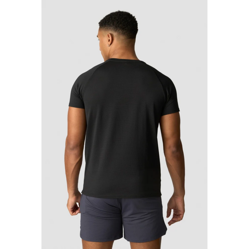 Training Mesh T-shirt Black-Miesten T-paita-ICANIWILL-S-Aminopörssi