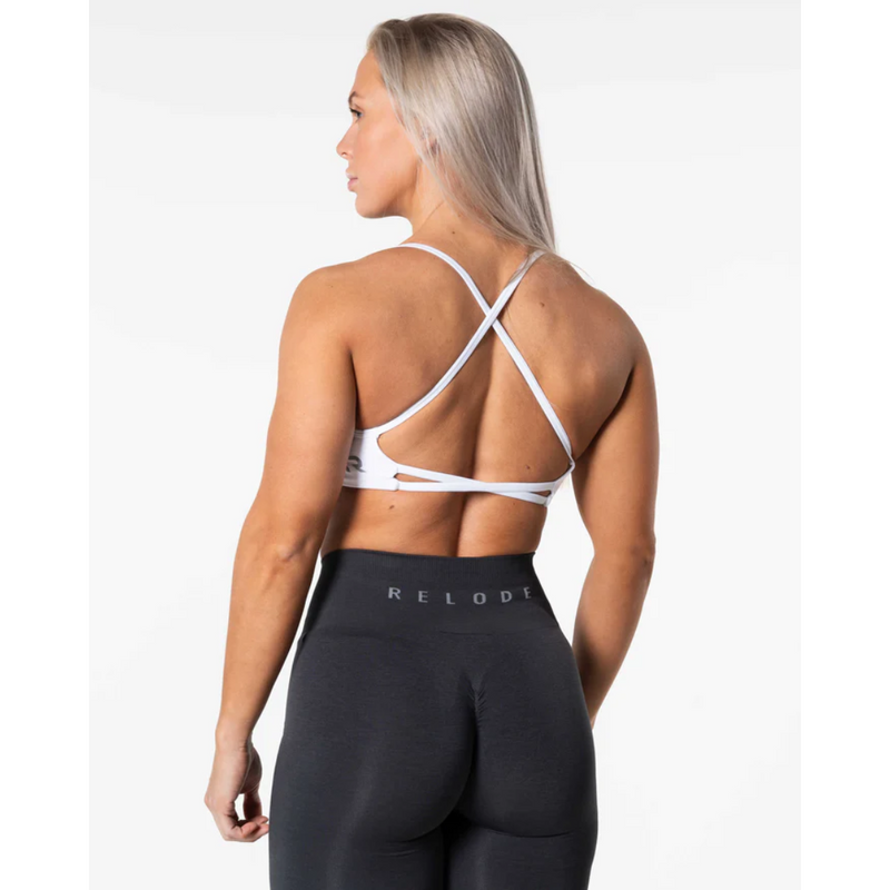 Prime Seamless Top White-Naisten urheiluliivit-Relode-XS-Aminopörssi